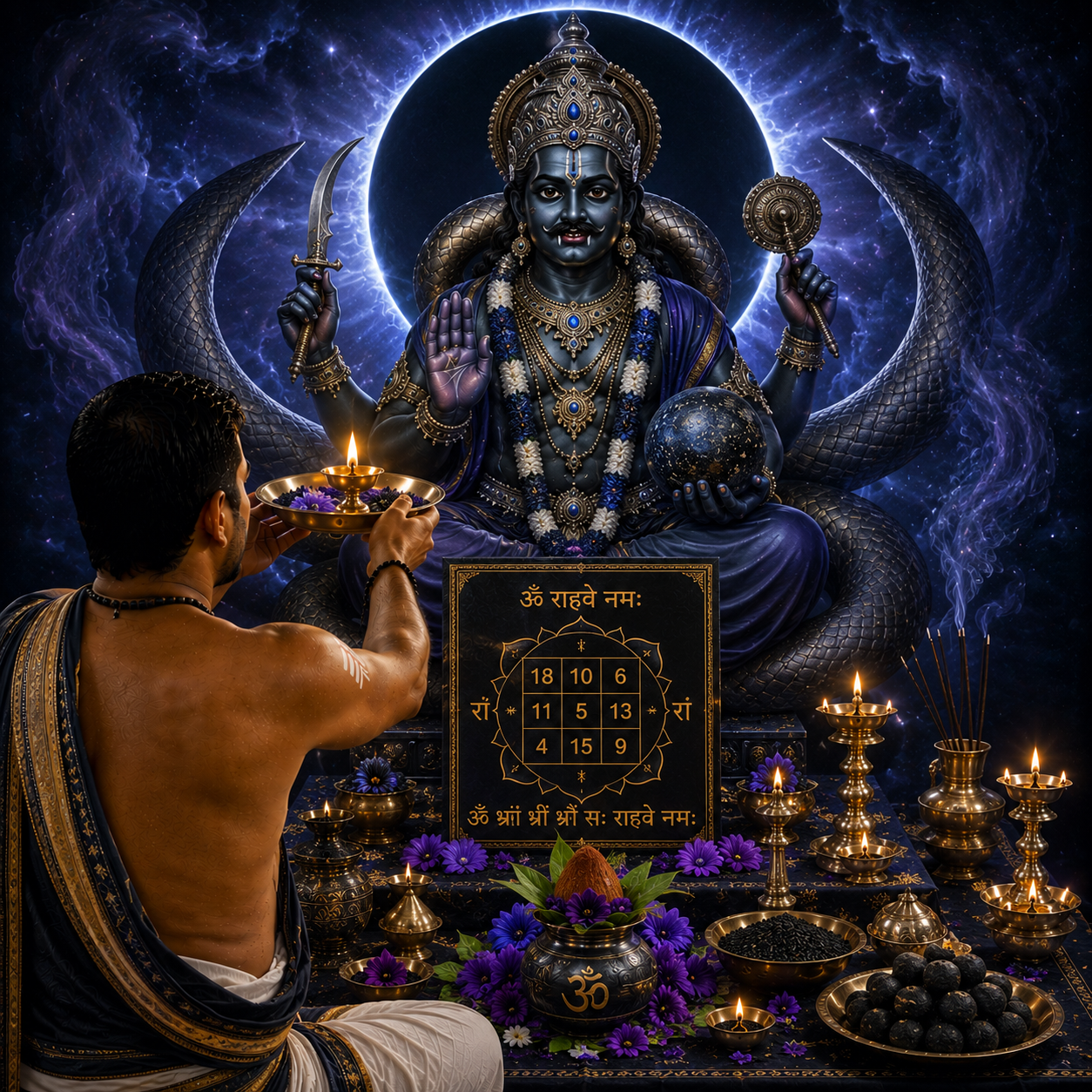 Rahu Puja